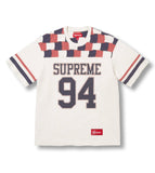 Supreme Patchwork Yoke Football Top Stone