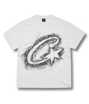 Corteiz C Star String T-Shirt White