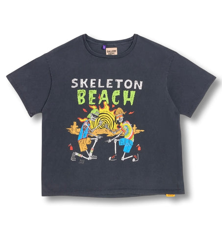 Gallery Dept. Skeleton Beach T-Shirt Vintage Black