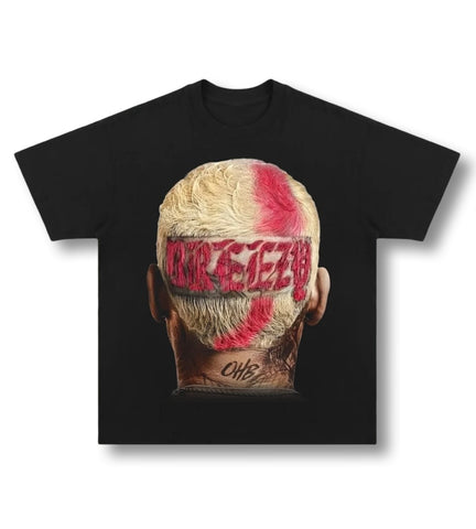 Chris Brown Graphic T-Shirt Black