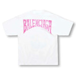 Balenciaga Paris Tropical T-Shirt White/Pink