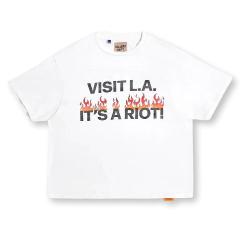 Gallery Dept. L.A. Riot T-Shirt White