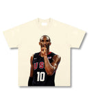 Kobe Bryant Graphic T-Shirt Cream