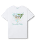 Casablanca Tennis Club Icon T-Shirt White