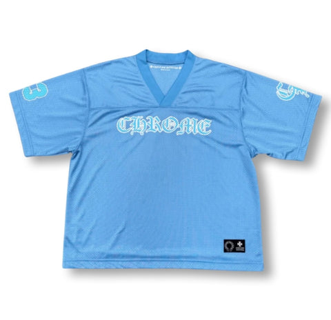 Chrome Hearts Mesh Stadion Jersey Blue