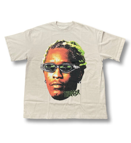 Young Thug Graphic T-Shirt Creme/Beige