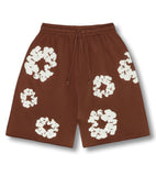 Denim Tears The Cotton Wreath Shorts Brown