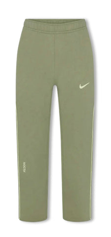 Nike x NOCTA Fleece CS Open Hem Sweatpants Oil Green/Light Liquid Lime