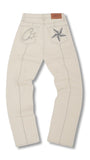 Corteiz C-Star Denim Jeans Natural