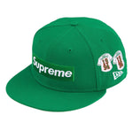 Supreme Jerseys Box Logo New Era Fitted Hat Green