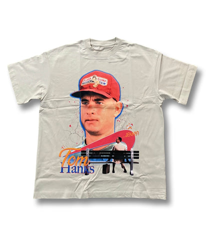 Forrest Gump Graphic T-Shirt Cream