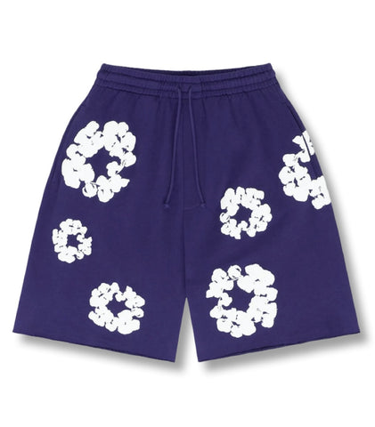 Denim Tears The Cotton Wreath Shorts Purple