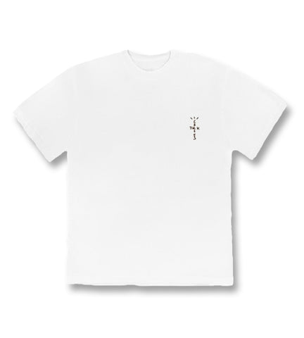 Travis Scott CJ Logo T-Shirt White