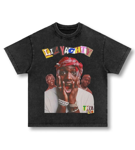 Lil Yachty Graphic T-Shirt Washed Black