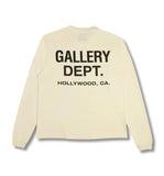 Gallery Dept. Souvenir Long Sleeve T-Shirt Creme