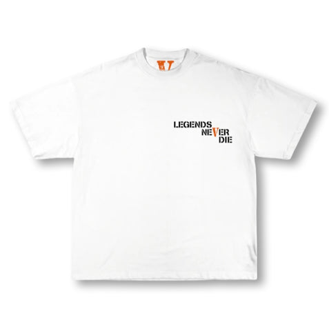 Vlone Juice Wrld Butterfly T-Shirt White