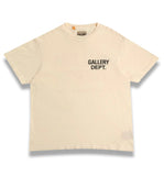 Gallery Dept. Souvenir T-Shirt Cream/Orange