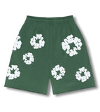 Denim Tears The Cotton Wreath Shorts Green