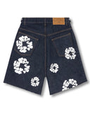 Denim Tears The Cotton Wreath Jeans Shorts Selvedge