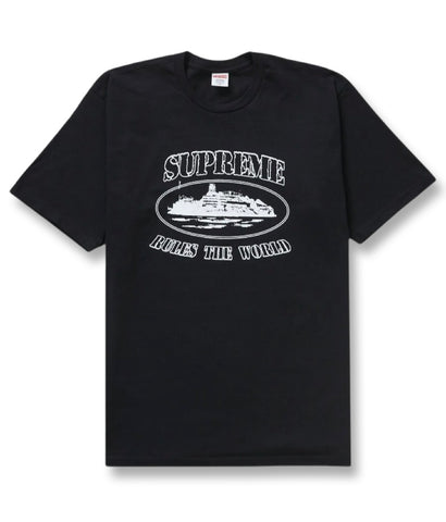 Supreme Corteiz Rules The World T-Shirt Black