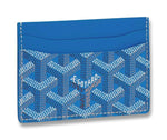 Goyard Saint Sulpice Cardholer Sky Blue