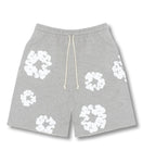 Denim Tears The Cotton Wreath Shorts Grey