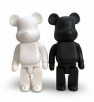 Bearbrick White Black 400%