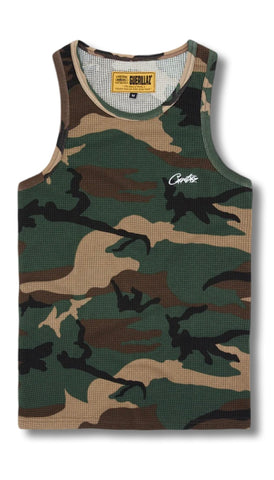 Corteiz Allstarz Tank Top Woodland Camo