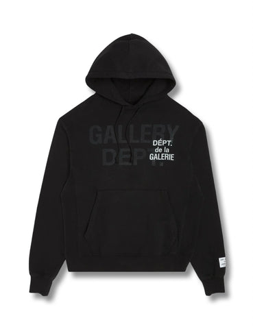 Gallery Dept. GD Multi Logo Hoodie Black