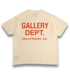 Gallery Dept. Souvenir T-Shirt Cream/Orange