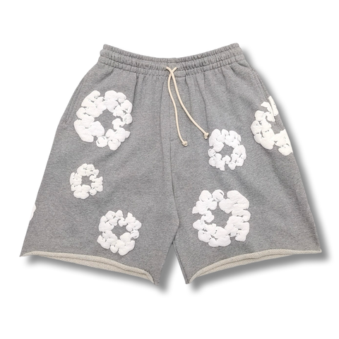 Denim Tears The Cotton Wreath Shorts Grey