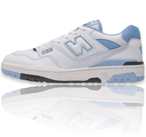 New Balance 550 UNC White University Blue