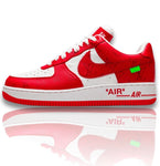 Nike Air Force 1 Low Louis Vuitton Virgil Abloh White Red