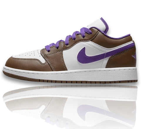 Air Jordan 1 Low Purple Mocha (GS)